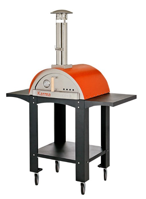Wood Fired Pizza Oven, Karma 25 - Colored Ovens with w/ Stand