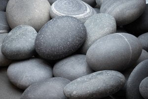 Fire Stones in Slate Black - 20lb Bag