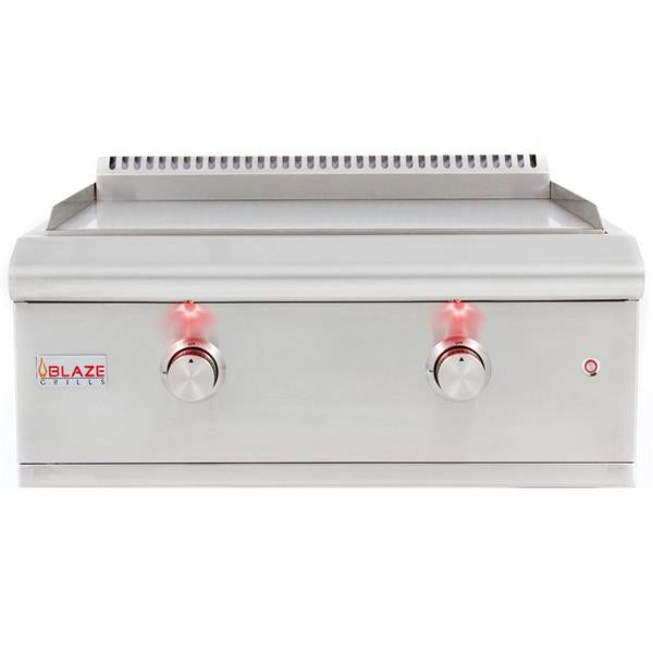 Blaze Built-in Gas Griddle Grill with Lights - LP