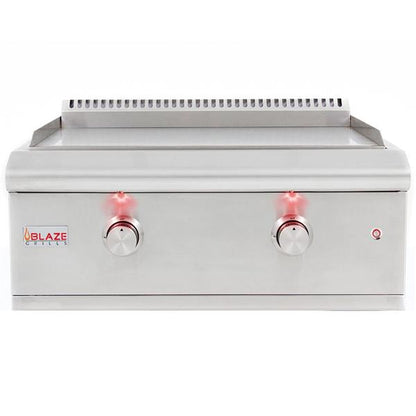 Blaze Built-in Gas Griddle Grill with Lights - LP