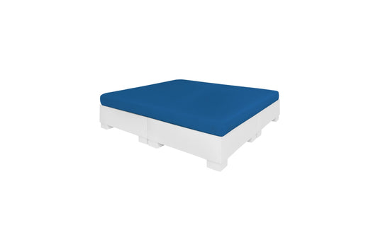 Affinity Square Sunbed w/ Flat Cushion
