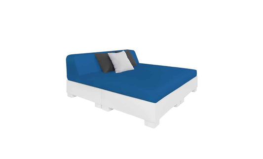 Affinity Square Sunbed w/ Backrest Cushion