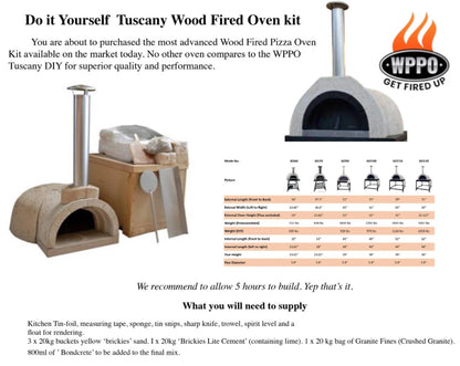 51” Wood Fired Oven Kit