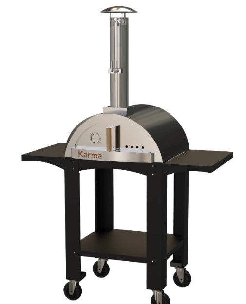 Wood Fired Pizza Oven, Karma 25 - Colored Ovens with w/ Stand