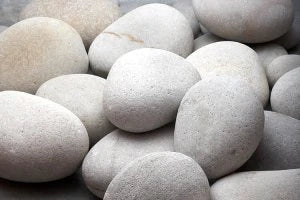Fire Stones in Light Gray - 20lb Bag